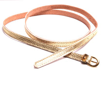 Charger l'image dans la galerie, Ceinture étroite tendance doré