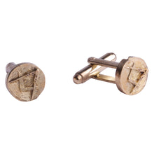 Charger l'image dans la galerie, Bouton de manchette plaqué or