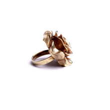 Charger l'image dans la galerie, bague fleur naturel, bague en forme de rose