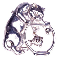 Charger l'image dans la galerie, Cadeau de collection. Broche légère. Broche argent. Broche plaquée or.