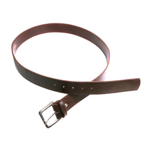 Charger l'image dans la galerie, Ceinturon cuir marron artisanal