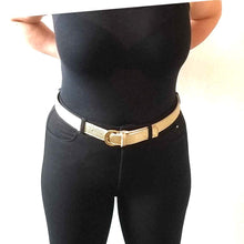 Charger l'image dans la galerie, Ceinture souple pour robe Ceinture accessoire pour jupe Ceinture habillée pour costume femmes Ceinture grande taille cuir souple