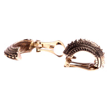 Charger l'image dans la galerie, Boucles d’oreilles à pinces. Boucles d’oreilles fantaisies. Boucles d’oreilles faites main. Boucles d’oreilles créoles.