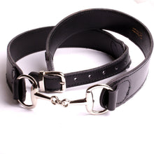 Charger l'image dans la galerie, Ceinture cuir noir équitation
