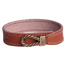 Charger l'image dans la galerie, Bracelet homme en cuir et métal