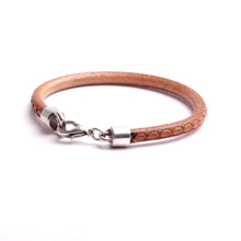 Charger l'image dans la galerie, Bracelet cuir et argent