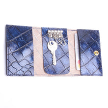 Charger l'image dans la galerie, étuis clés cuir cousu accessoire petite maroquinerie