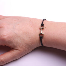 Charger l'image dans la galerie, Bracelet femmes cordon noir